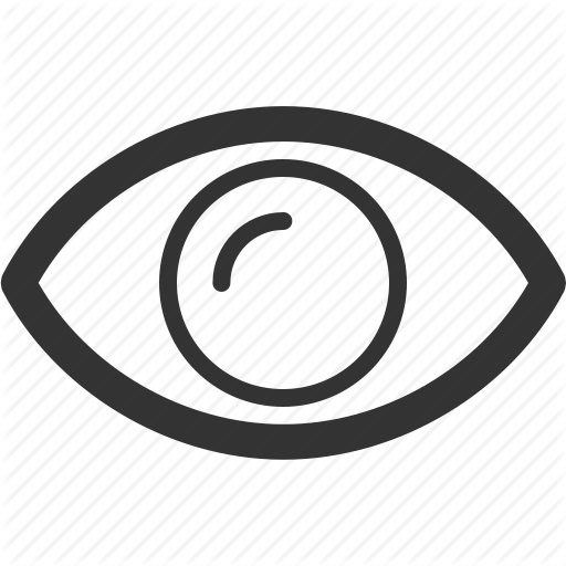 Eye, Orb, Pupil, Retina, See, Sight, Vision Icon