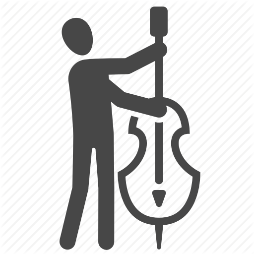 Cello, Double Bass, Instrument, Music, Musician, Orchestra Icon