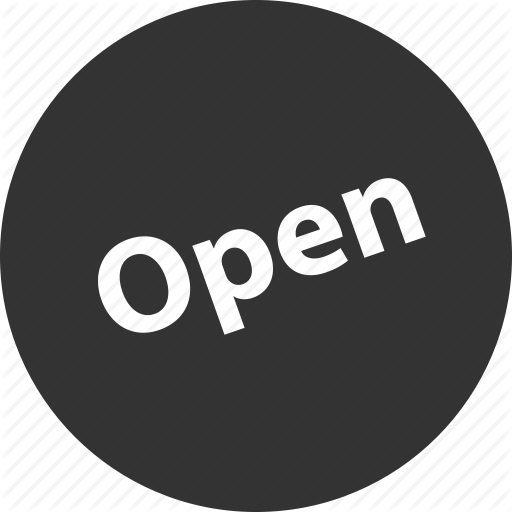 Now, Open, Shop Icon