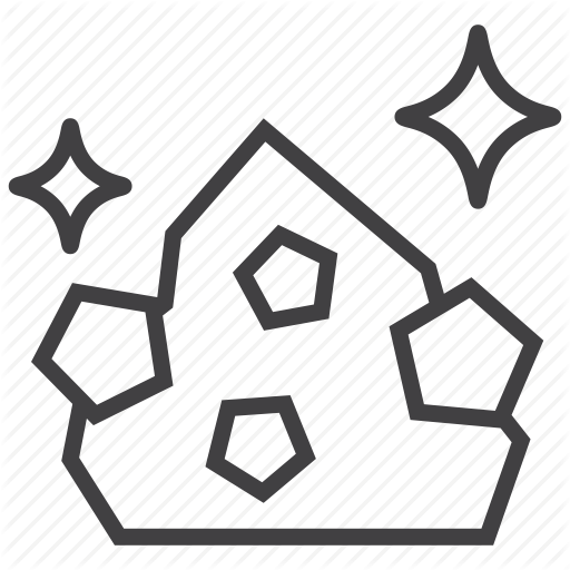 Mine, Mining, Ore Icon