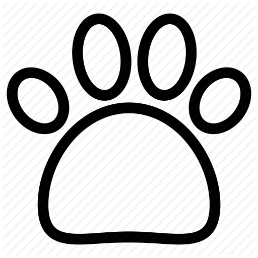 Creative, Grid, Objects, Paw, Pet, Shape, Sign, Trace, Track