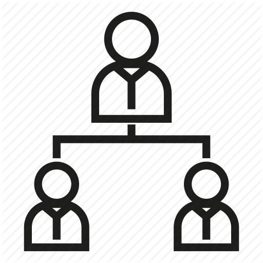 Diagram, Organization Chart, People Icon