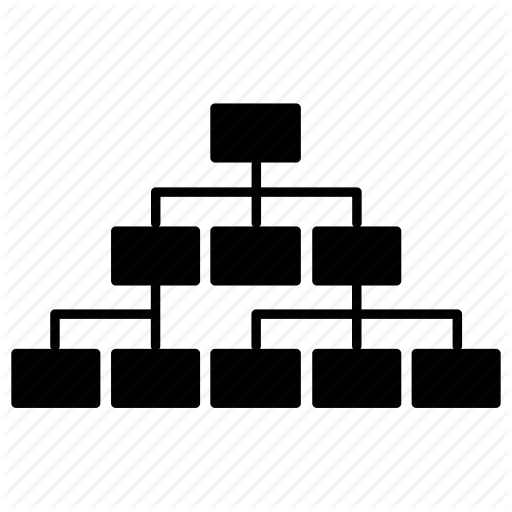 Business, Company, Organization, Organizational Chart Icon