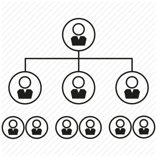 Connection, Diagram, Network, Organization Chart, People Icon