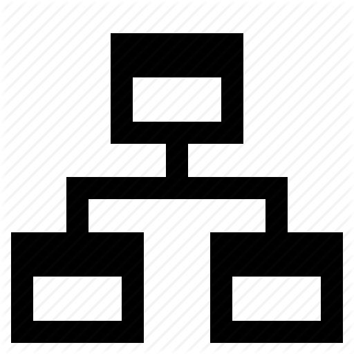 Controls, Interface, Network, Org Chart, Sitemap Icon