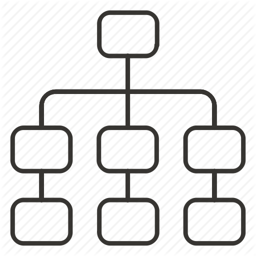 Business, Hierarchy, Network, Organization, Structure Icon