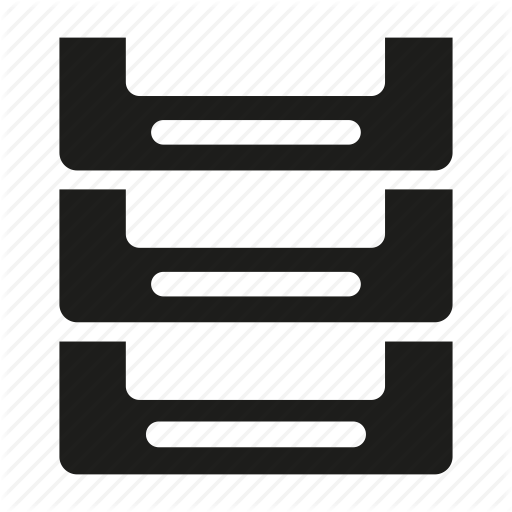 Office, Organizer, Paperwork, Rack, Shelf, Stationery, Tray Icon