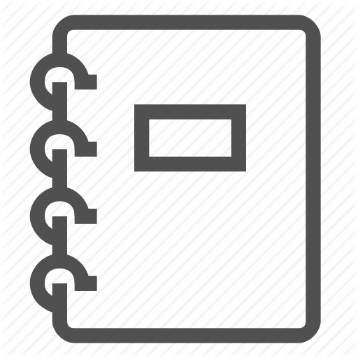 Book, Diary, Note, Notebook, Notepad, Organizer Icon