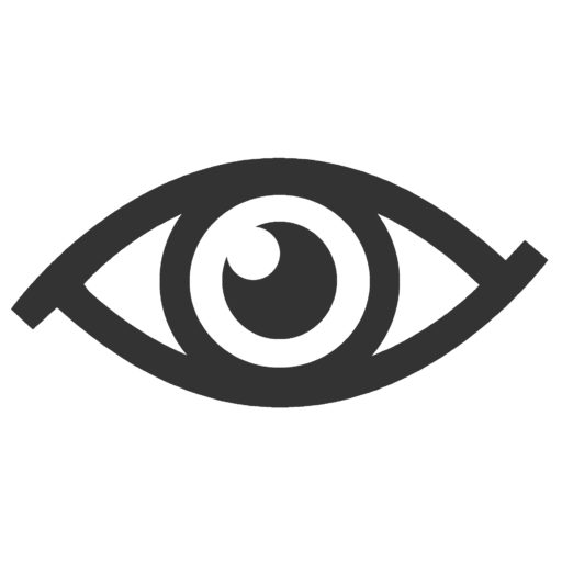 Eye Icon Original Square Boster Vision