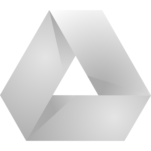 Gray, Drive, Google, Light, Original Icon