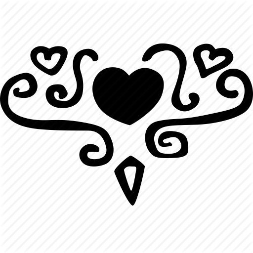 Decoration, Heart, Ornament, Wedding Icon