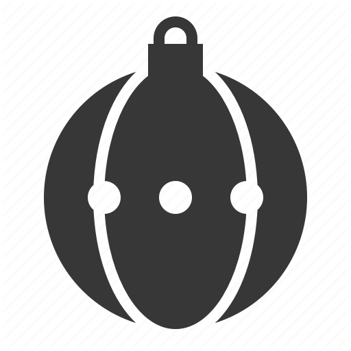 Ball, Bauble, Christmas, Decoration, Ornament Icon