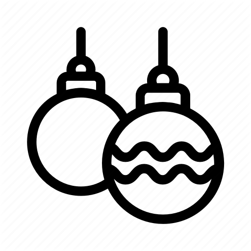 Ball, Bauble, Christmas, Ornament Icon