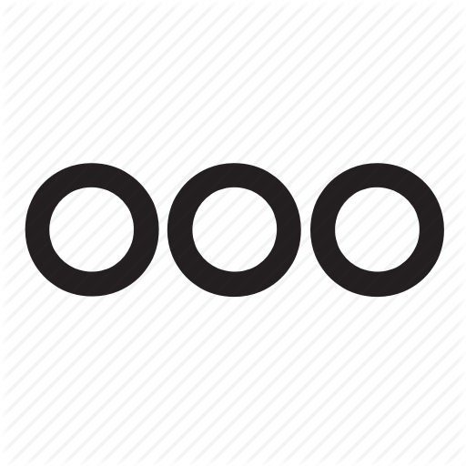 Dots, Ellipsis, Menu, More, Other Icon