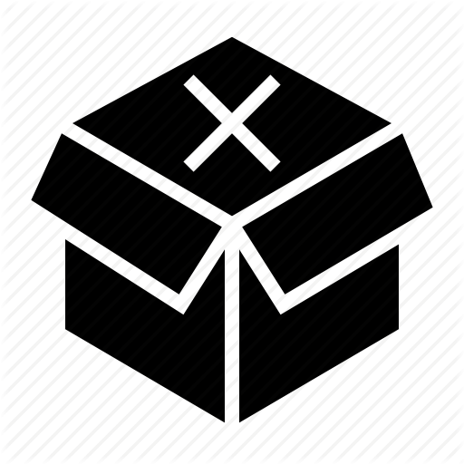 Box, Empty, Out Of Stock, Package, Product, Shopping, Stock Icon