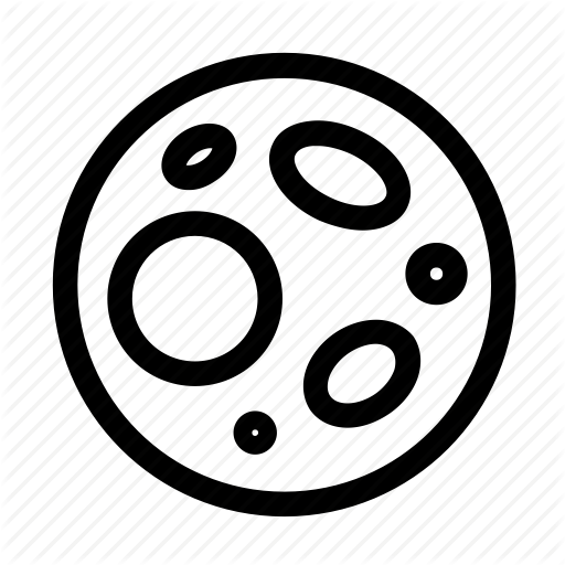 Astronomy, Moon, Outer Space, Rock, Science, Space Icon