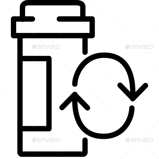 Medicine Drugs Pills Line Icon