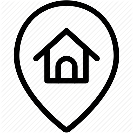 Gps, Home, House, Map, Maps, Navigation, Pin, Style, Two Icon