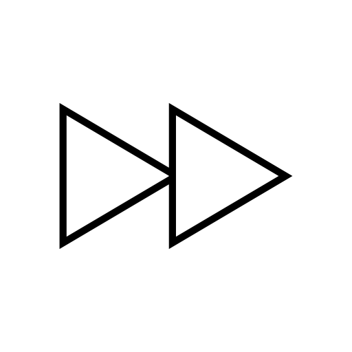 Fast Forward Blank Button Free Vector Icons Designed