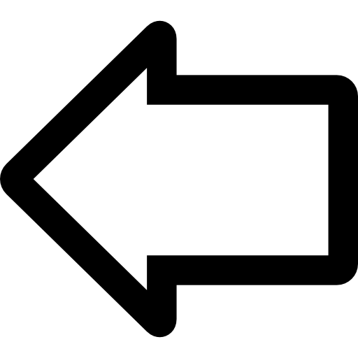 Left Arrow Outline Icons Free Download