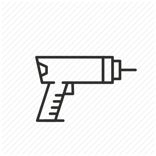 Appliance, Drill, Electric, Home, Outline Icon