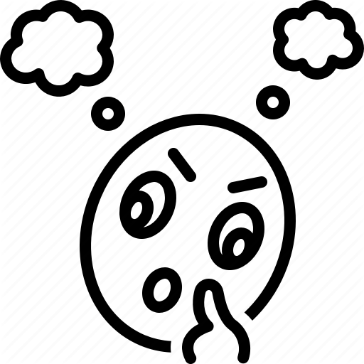 Character, Emoji, Overriding, Think Icon