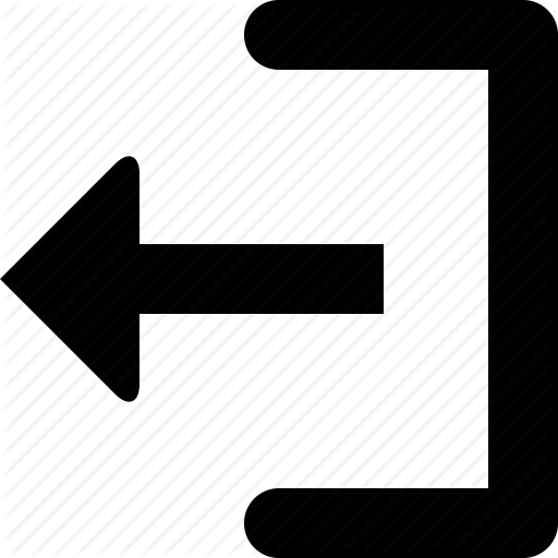 Arrow, Door, Exit, Out, Outside Icon