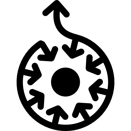 Multiple Arrows Pointing