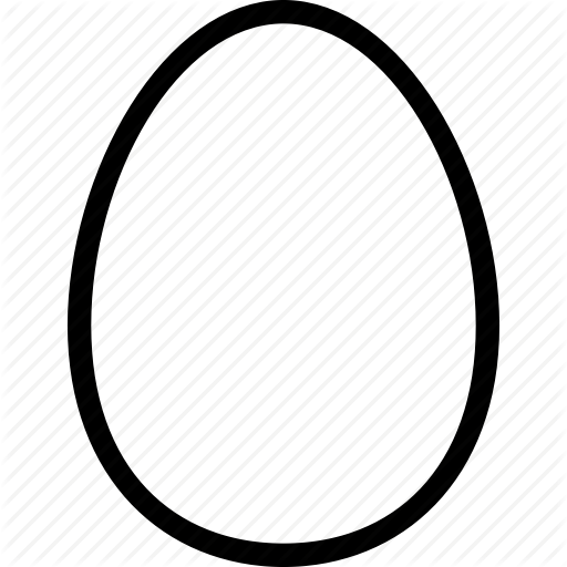 Breakfast, Egg, Food, Oval Icon