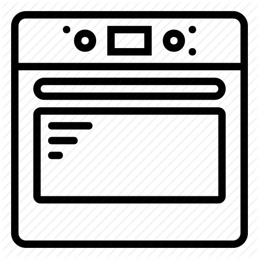Kitchen, Oven Icon