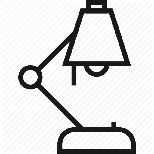 Bulb, Desk, L Light, Office, Overtime, Work Icon