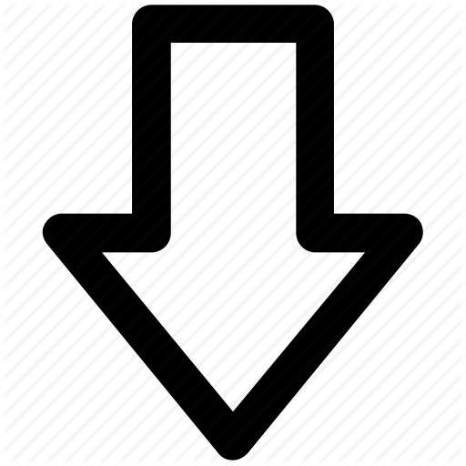 Arrow, Down, Downloading, Own Arrow Icon
