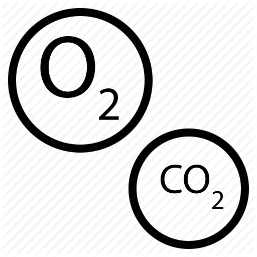 Air, Carbon, Dioxide, Nature, Oxygen Icon