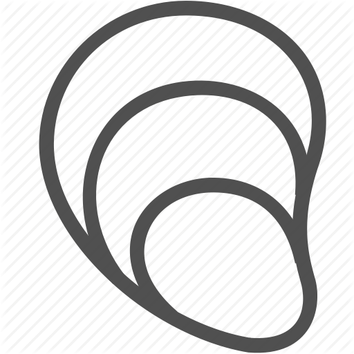 Conch, Nature, Ocean, Oyster, Shell, Snail, Twisted Icon