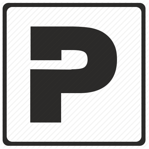 Alphabet, Latin, Letter, Modern, P Icon