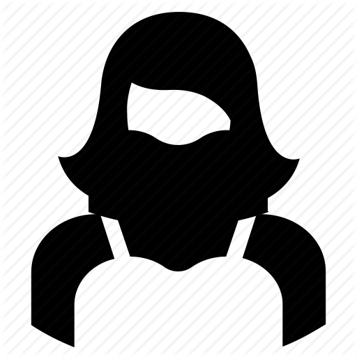 Girl, Lady, Pa, Woman, Young Icon