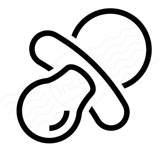 Iconexperience I Collection Pacifier Icon