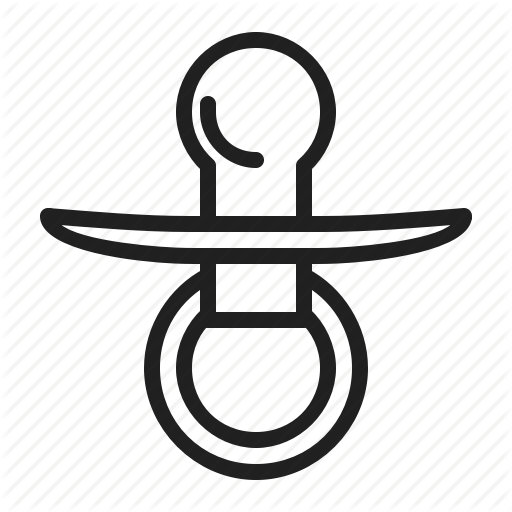 Baby, Dummy, Nipple, Pacifier Icon