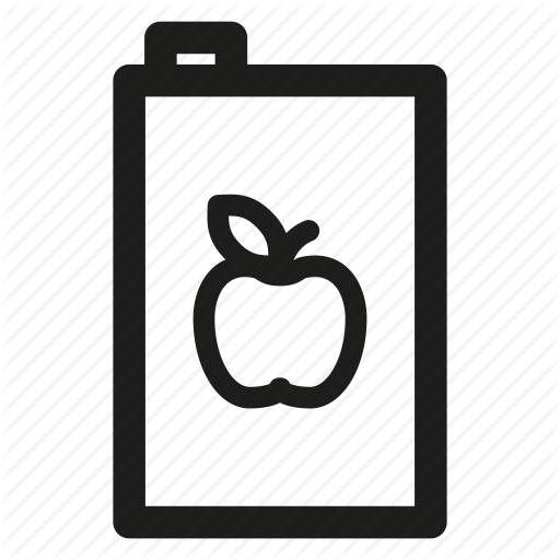 Apple, Juice, Pack Icon