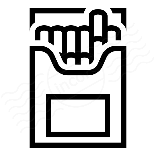 Iconexperience I Collection Cigarette Packet Icon