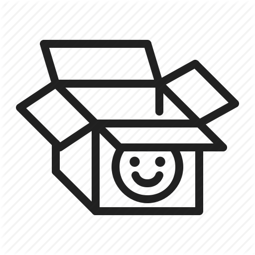 Box, Open, Package Icon