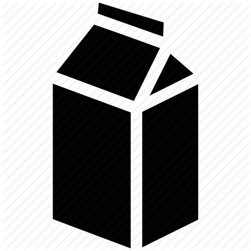 Juice Pack, Milk Box, Milk Carton, Milk Pack, Packaging Icon