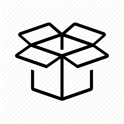 Blank, Box, Commerce, Delivery, Packaging Icon