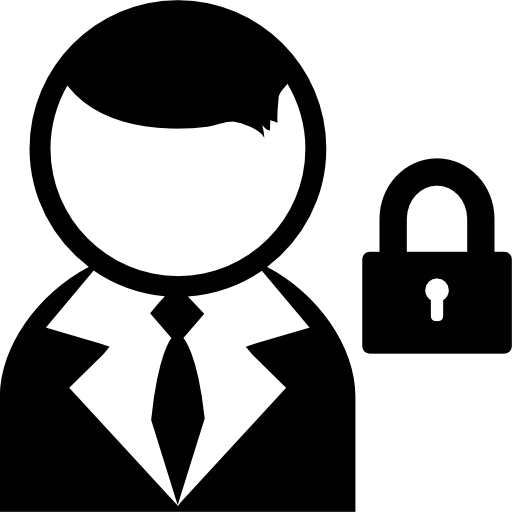 User, With, Lock, Padlock Icon Free Of User Variation Set