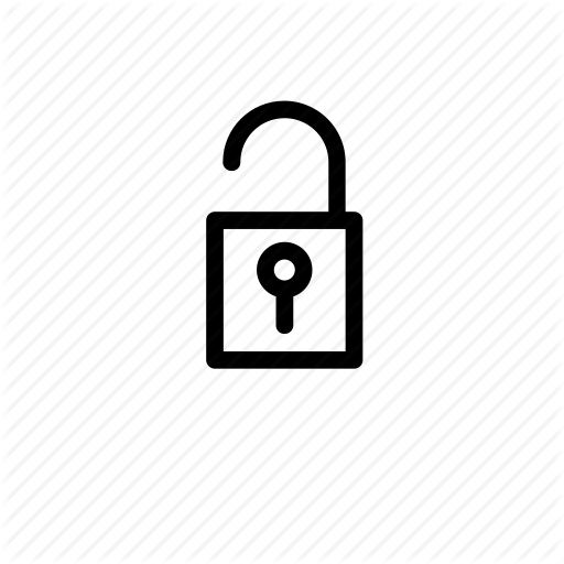 Lock, Open, Padlock Icon