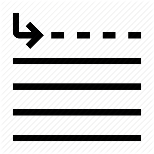 Break, Content, Page, Paragraph, Return, Text Icon