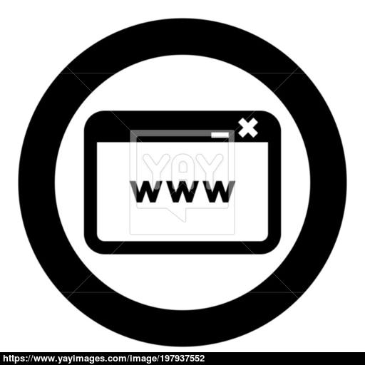 Window Browser Internet Or Web