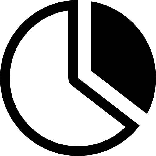 Circular Pie Chart Free Vector Icons Designed