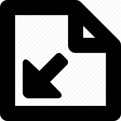 Down, Page, Turn Icon