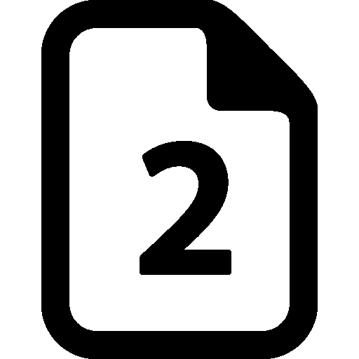 Printing Two Pages Icon Windows Iconset